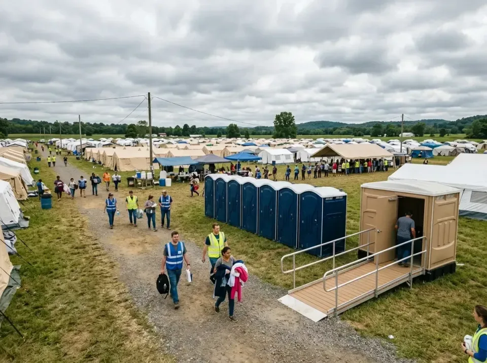 disaster-relief-camp-restrooms-010 — frequently asked questions, Dumpster & Portable Bathrooms Rental in Meadowlakes, TX